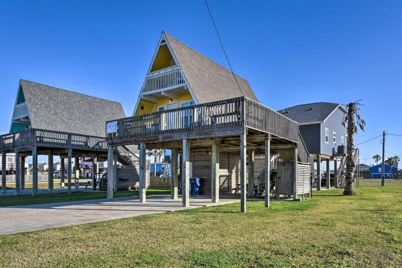 A-Frame Home With Deck - 2 Blocks To Surfside Beach! Exteriér fotografie