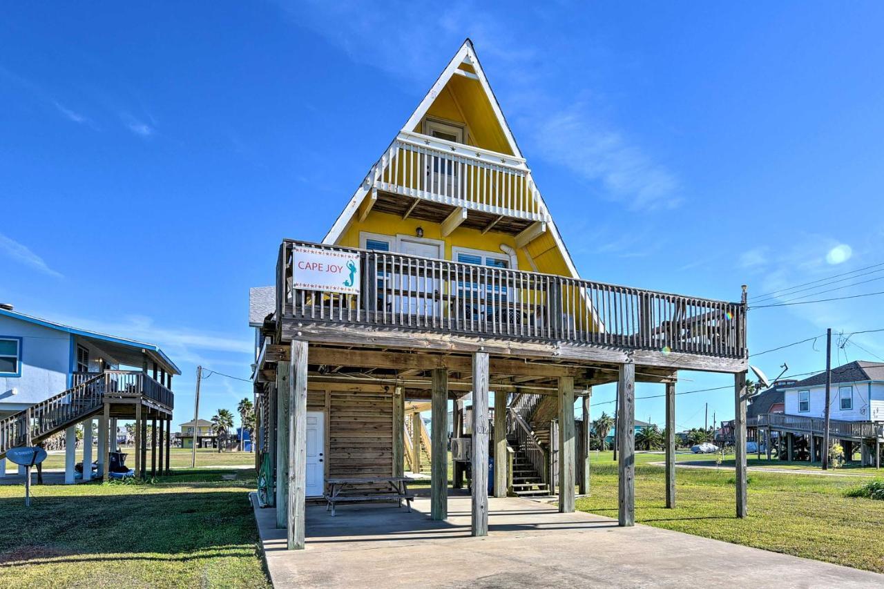 A-Frame Home With Deck - 2 Blocks To Surfside Beach! Exteriér fotografie